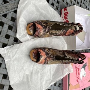 Jeffrey Campbell womens wedges multi colored